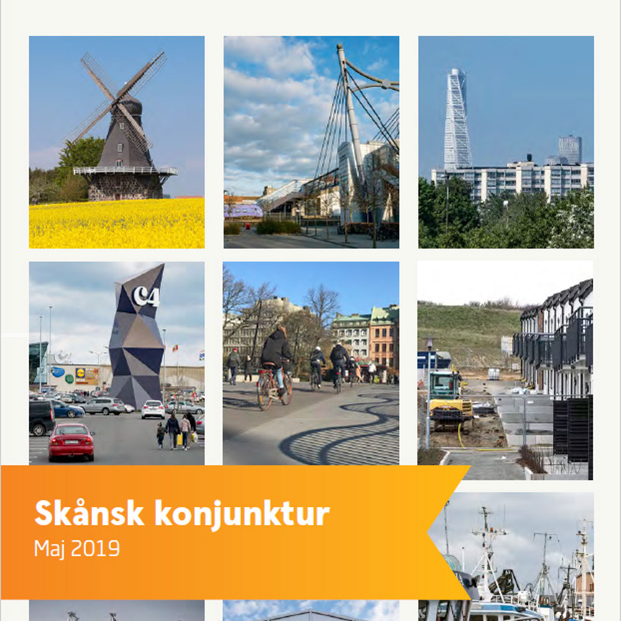 Rapporten Skånsk konjunktur maj 2019.