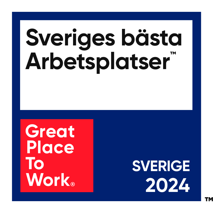 Sveriges bästa arbetsplatser 2024 logotyp